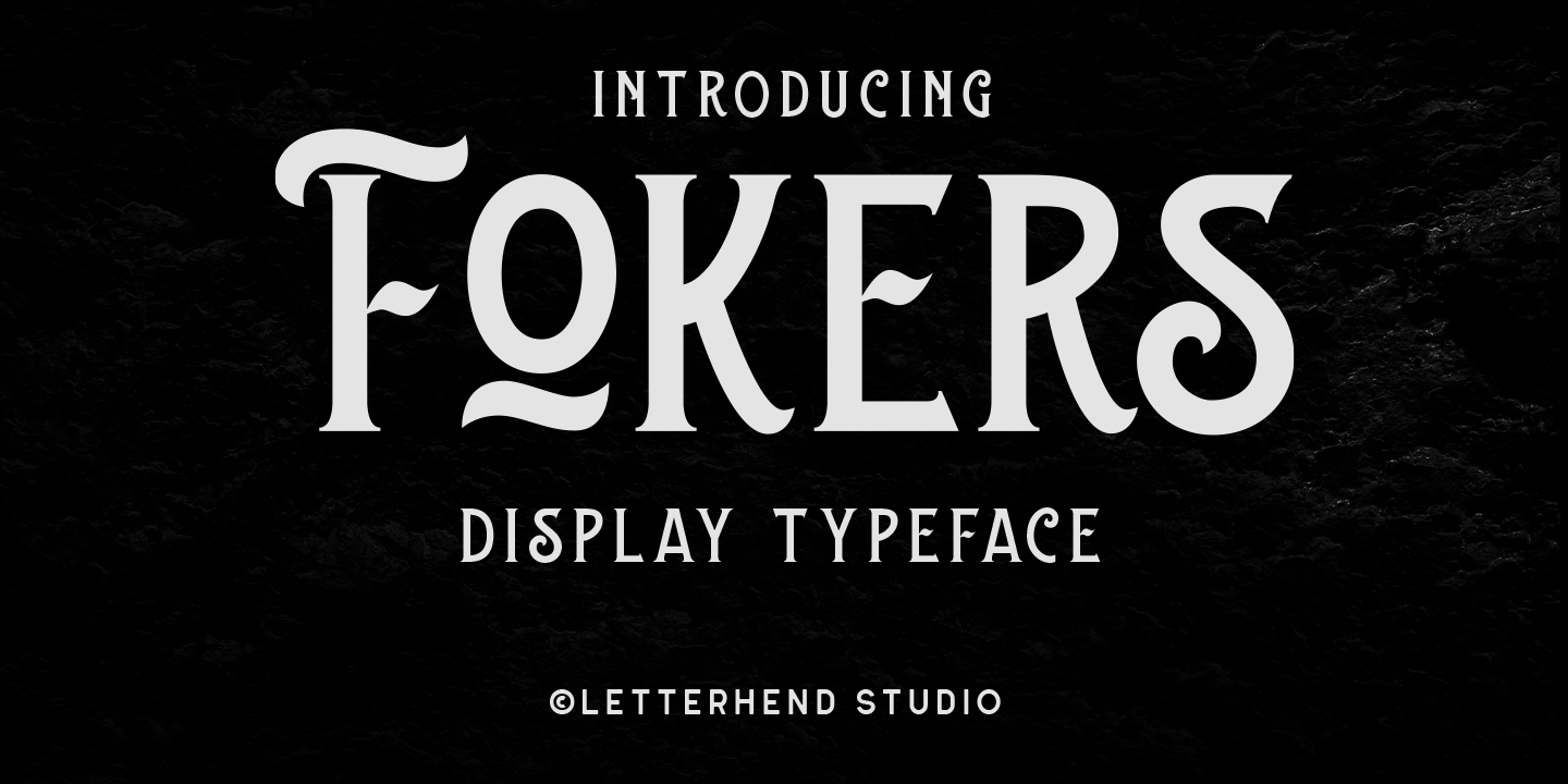 Fokers Font preview